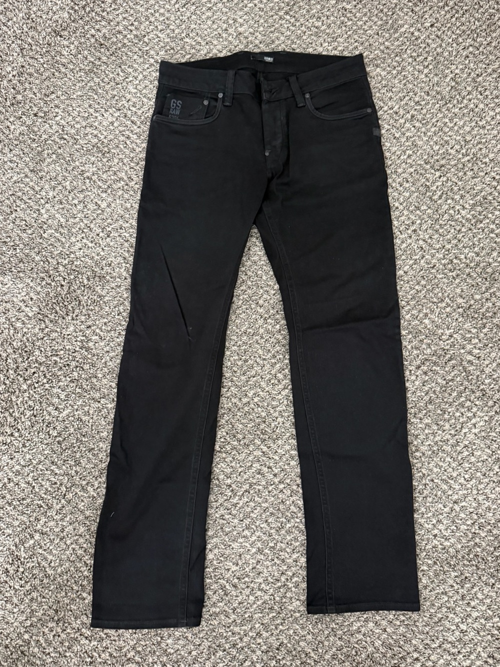 G-Star Black Straight Men's Jeans
